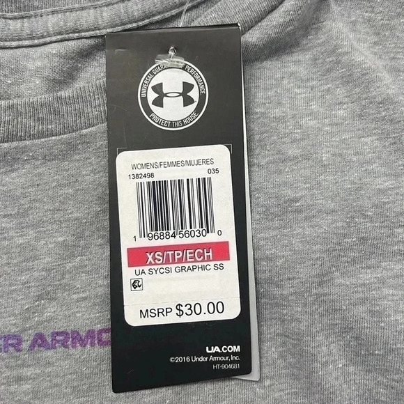 Under Armour HeatGear Armour Short-Sleeve Shirt - Picture 6 of 8